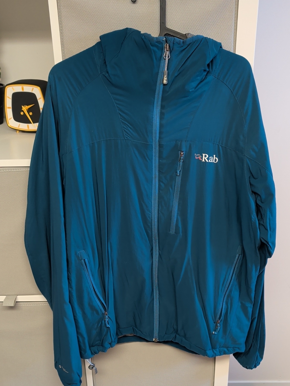 Rab Men's Teal Lightweight Hooded Jacket